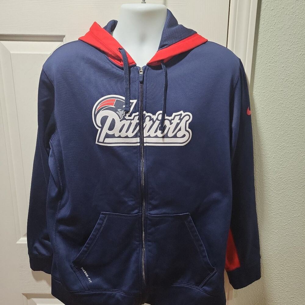 Nike New England Patriots full zip hoodie